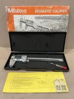 MITUTOYO IP65 DIGIMATIC CALIPER ABSOLUTE COOLANT PROOF IN GREAT CONDITION