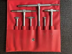 MITUTOYO 155-903 TELESCOPING SNAP GAGE SET: 6PCS 5/16