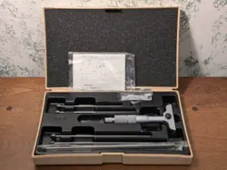 MITUTOYO 0-6 INCH DEPTH MICROMETER SET NO 129-128