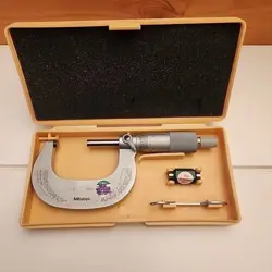MITUTOYO 101-114 OUTSIDE MICROMETER, 1-2