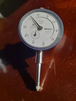 JAPAN USED MITUTOYO 2416S DIAL INDICATOR 0-1