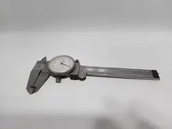 MITUTOYO 505-629-50 DIAL CALIPER/MICROMETER 6” LONG MADE IN JAPAN