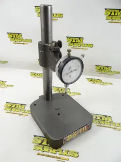 INDICATOR STAND WITH MITUTOYO DIAL INDICATOR .0001
