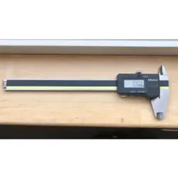 MITUTOYO LEFT-HANDED DIGITAL CALIPER 150MM WITH BOX EX COND LIMITED FROM JAPAN