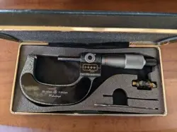 MITUTOYO COUNT MICROMETER 25-50MM 193-512 0.002MM JAPAN
