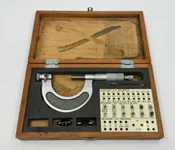 MITUTOYO THREAD PITCH MICROMETER - #116-106 - MADE IN JAPAN