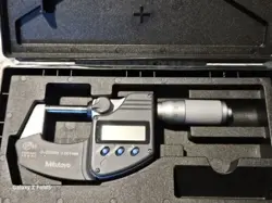 MITUTOYO 293-334-30 DIGIMATIC MICROMETER SPC OUTPUT 0-25MM. METRIC MICROMETER