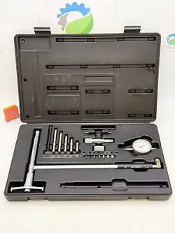 MITUTOYO 511-180 Q BORE GAUGE SET W/ 2109-10 DIAL INDICATOR, 250-400MM RANGE (US