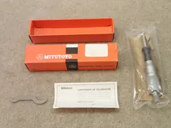 MITUTOYO 151-237 MICROMETER HEAD 0-1 INCH .0001 MADE IN JAPAN UNUSED SEALED NICE