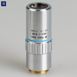 PRE-OWNED MITUTOYO M PLAN APO 50X 0.55 MICROSCOPE OBJECTIVES EXCELLENT