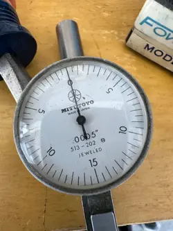 MITUTOYO 513-202 DIAL TEST INDICATOR .0005