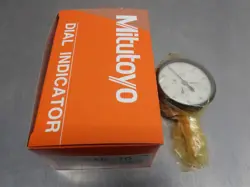 1 NEW! MITUTOYO STANDARD DIAL INDICATOR: 0-1MM 2110AB-10