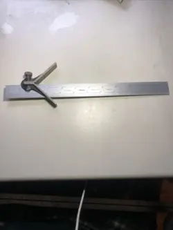 MITUTOYO NO 180-501A 12” COMBINATION SQUARE RULE WITH CENTER HEAD