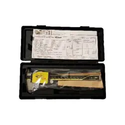 BRAND NEW IN PLASTIC MITUTOYO DIGIMATIC DIGITAL CALIPER (500-196-30, CD-6