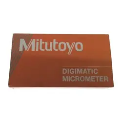 MITUTOYO MICROMETER SOFT TOUCH MICRO CLM2-10QMX NO NOTICEABLE SCRATCHES OR DIRT