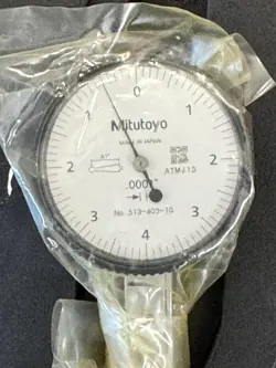 MITUTOYO 513-403-10E DIAL TEST INDICATOR, .008