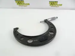 MITUTOYO OUTSIDE MICROMETER CARBIDE FACED 4
