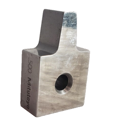 MITUTOYO PLAIN JAW FOR SQUARE GAGE BLOCK .500 1/2  VERY NICE