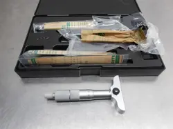 1 NEW! MITUTOYO 0-100MM DEPTH MICROMETER 129-111