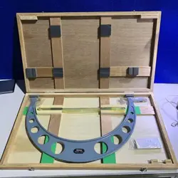 GOOD CONDITION MITUTOYO MICROMETER 425 TO 450 0.01MM JAPAN