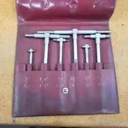 VINTAGE MITUTOYO 155-903 6-PIECE TELESCOPING GAGE SET, 5/16