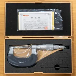 MITUTOYO STRAIGHT BLADE MICROMETER 122-111 BLM-25/.4T 0-25MM LIMITED FROM JAPAN