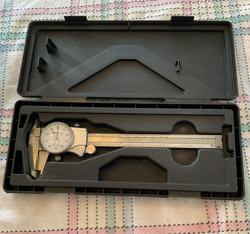 MITUTOYO 505-738 D6” TXWW DIAL CALIPER, 0-6