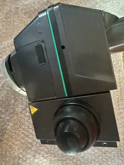 FS60 MICROSCOPE. FIBER OPTIC PORT, CAMERA PORT NEEDS ADAPTER.TURRET& FOCUS BLOCK