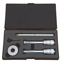 MITUTOYO 368-991 HOLTEST TYPE LL VERNIER INSIDE MICROMETER COMPLETE UNIT SET