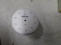MITUTOYO PARTS  DIAL CALIPER, DIAL ONLY