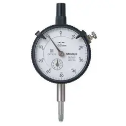 MITUTOYO 2046A-11 DIAL INDICATOR,0 TO 10MM,0-100
