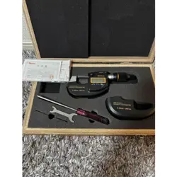 MITUTOYO HIGH PRECISION DIGITAL MICROMETER MDH-25MC EX COND LIMITED FROM JAPAN