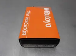 1 NEW MITUTOYO DIAL TEST INDICATOR BASIC STANDARD SET 0.6MM 513-425-10E