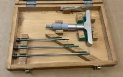 MITUTOYO DEPTH MICROMETER .001” 4