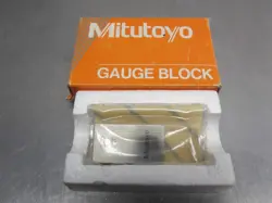 1 NEW! MITUTOYO 19MM GAUGE BLOCK 611629-23
