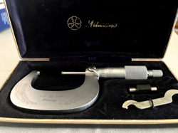 MITUTOYO CALIPER MICROMETER 1-2 / .0001 MADE IN JAPAN