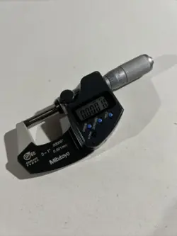 MITUTOYO 293-344 COOLANT PROOF IP65 DIGITAL MICROMETER 0-1