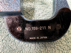 MITUTOYO 159-211 COMBIMIKE MICROMETER 0-1