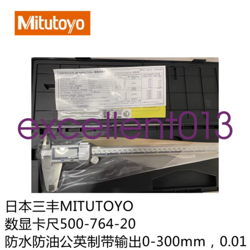 1 PCS  MITUTOYO  500-764-20 DIGITAL CALIPER 0-300MM.