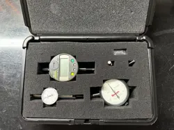 MITUTOYO 543-253, MITUTOYO 513-104, STARRETT 254109 DIAL INDICATORS SET W/CASE
