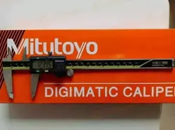 MITUTOYO DIGIMATIC 0-6 INCH DIGITAL VERNIER CALIPER - PRECISION MEASURING TOOL