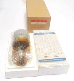 MITUTOYO 152-372 MHG 1-1 W2 MICROMETER HEAT LARGE THIMBLE ACCURACY ±.0001