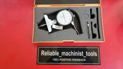 JAPAN MADE MITUTOYO 7218 0-8 INCH DIAL DEPTH INDICATOR (B36)