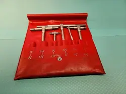 MITUTOYO NO. 155-903 SELF CENTERING TELESCOPING GAUGE GAGE SET OF 5: 5/16