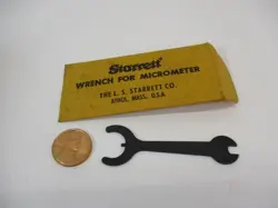 STARRETT MICROMETER ADJUSTMENT SPANNER WRENCH OEM PACK FITS MITUTOYO LUFKIN LN