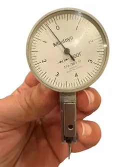 MITUTOYO MACHINIST 513-203 DIAL TEST INDICATOR .0001”