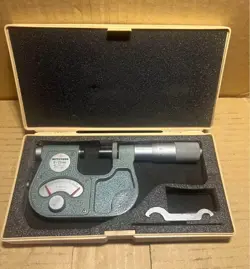 MITUTOYO IDM-25 (510-101) INDICATING MICROMETER 25MM 0.001MM JAPAN USED
