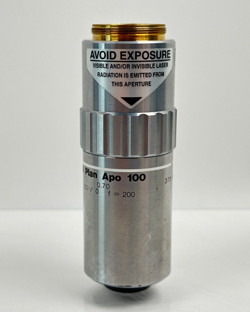 MITUTOYO M PLAN APO 100X/0.70 OBJECTIVE LENS