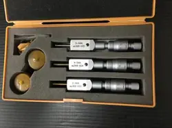 MITUTOYO HOLTEST SET MICROMETER 2-POINT INTERNAL RANGE E 3-6 ST 3-6MM 368-907