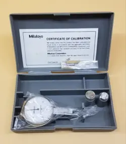 VINTAGE MITUTOYO .0005-.030” JEWELED DIAL INDICATOR 513-242